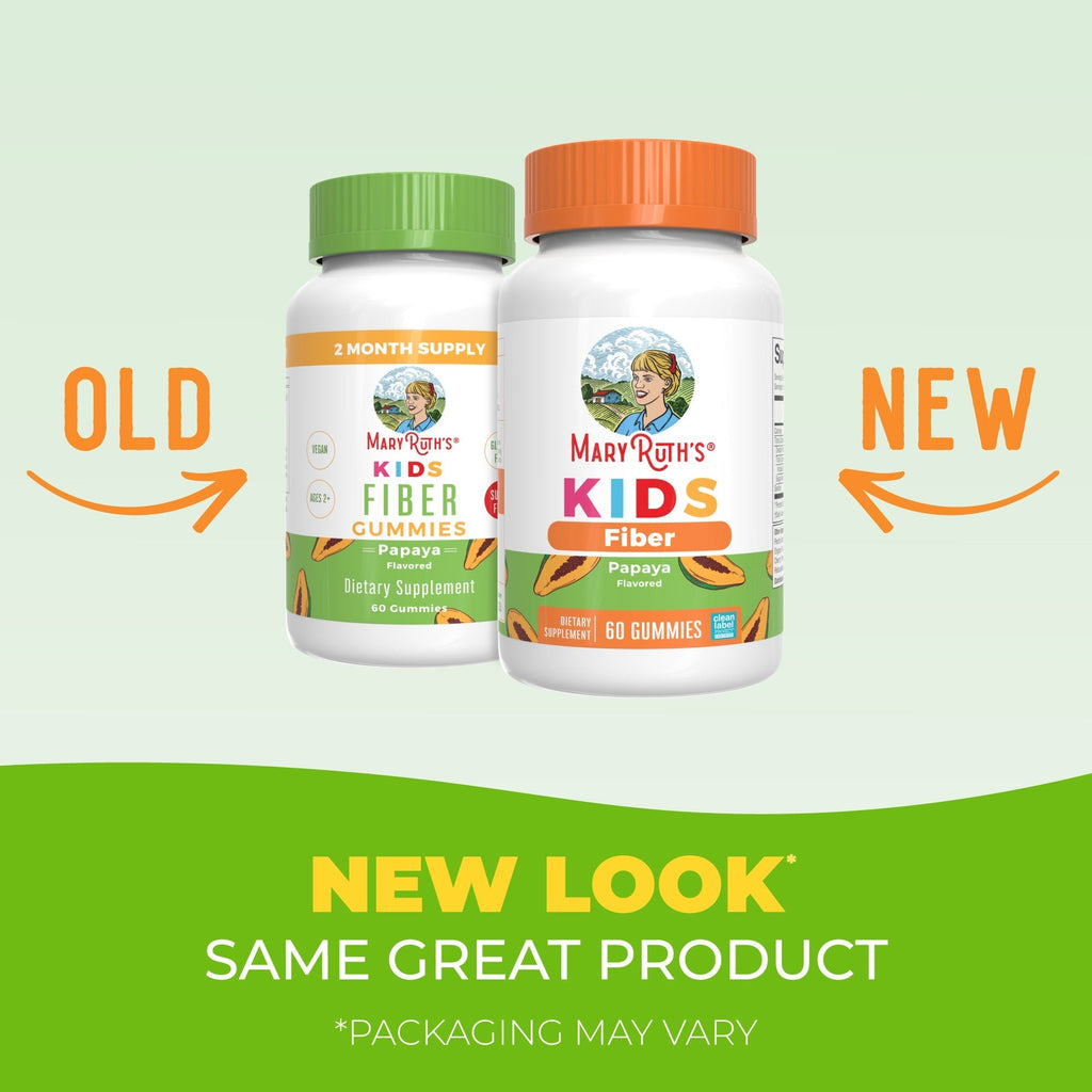 Kids Fiber Gummies Papaya 60ct New Look