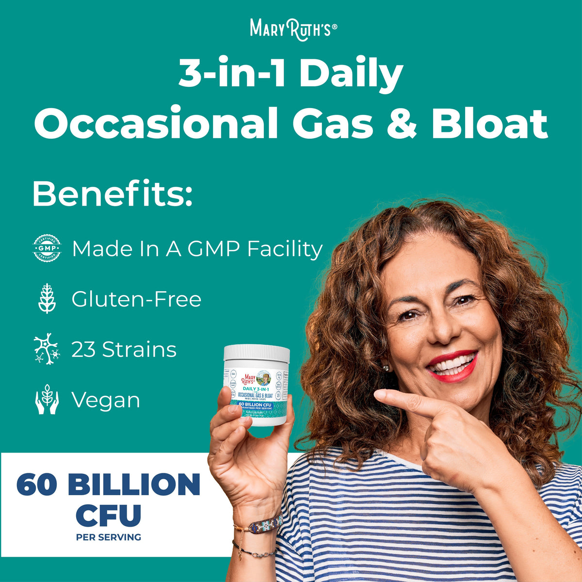 3-in-1 Gas & Bloat Powder Benefits
