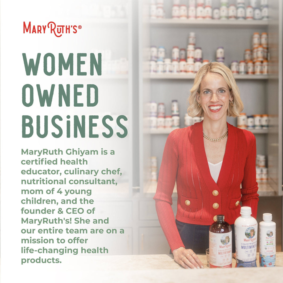 Organic Holy Basil Leaf Liquid Drops Women Owned