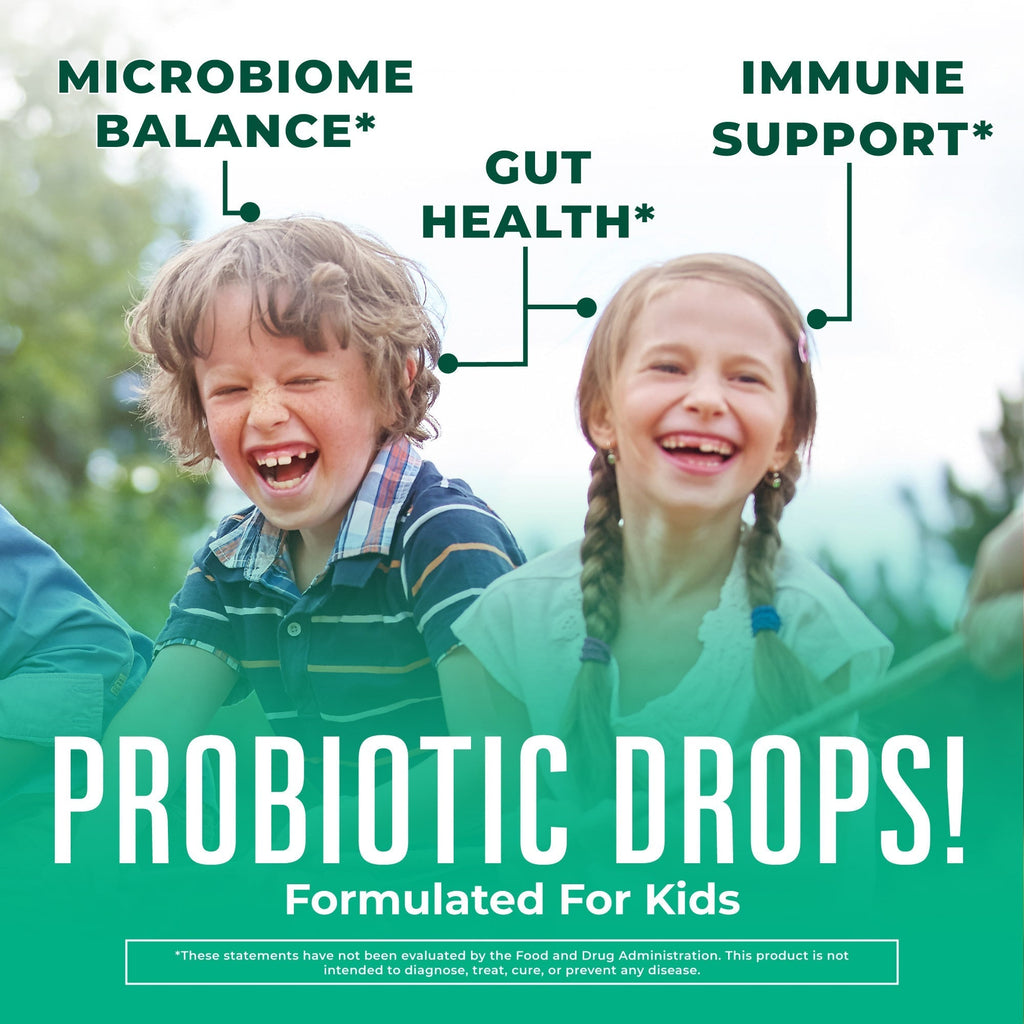 Organic Kids Precision Probiotic Digestive Liquid Drops 0.5oz Raspberry 2