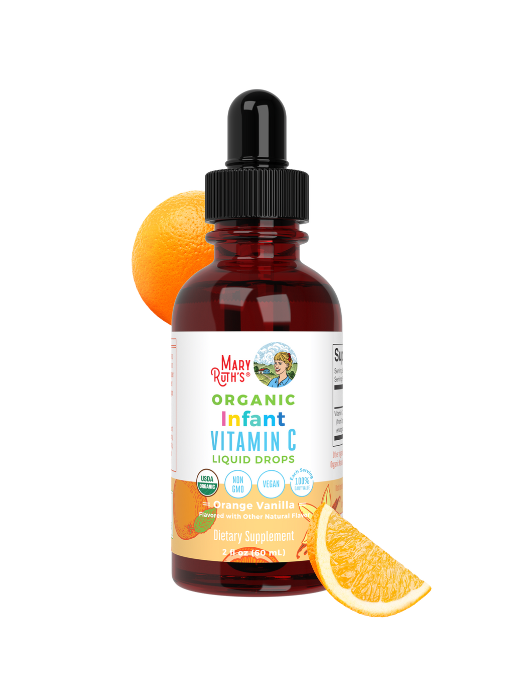 Organic Infants Vitamin C Liquid Drops