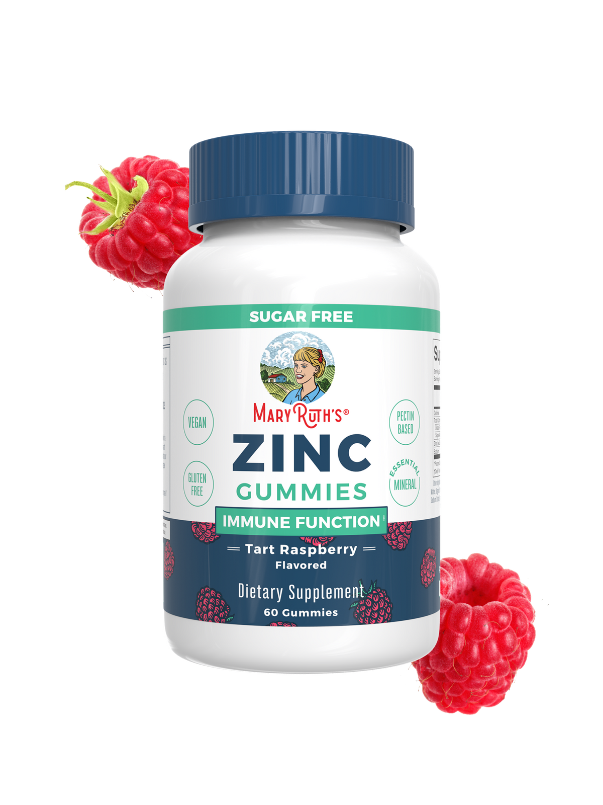 Zinc Gummies 60CT Raspberry