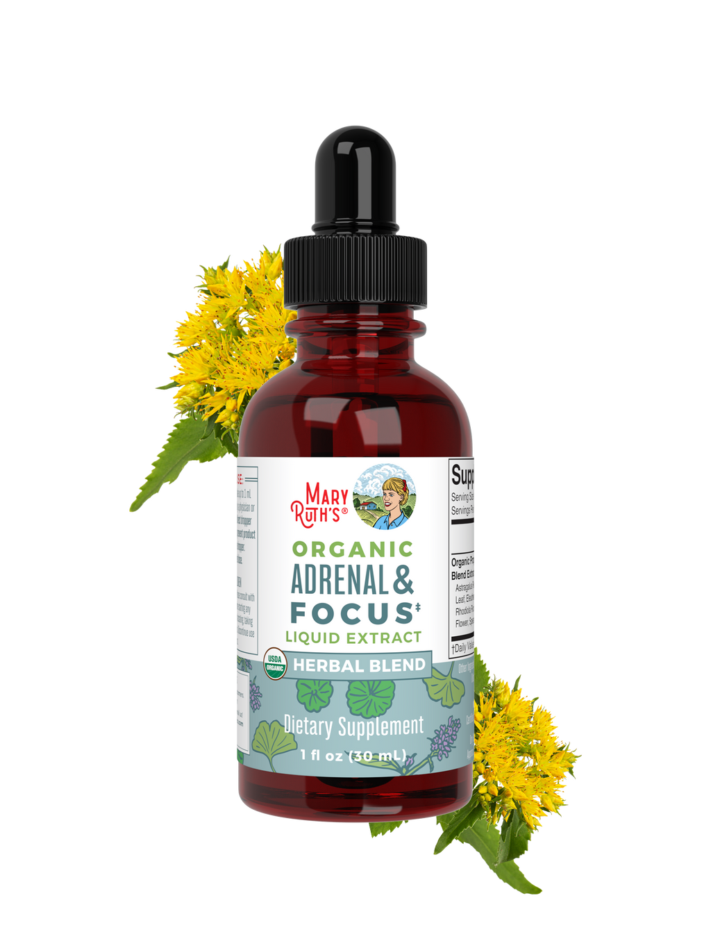 Organic Adrenal & Focus Herbal Blend