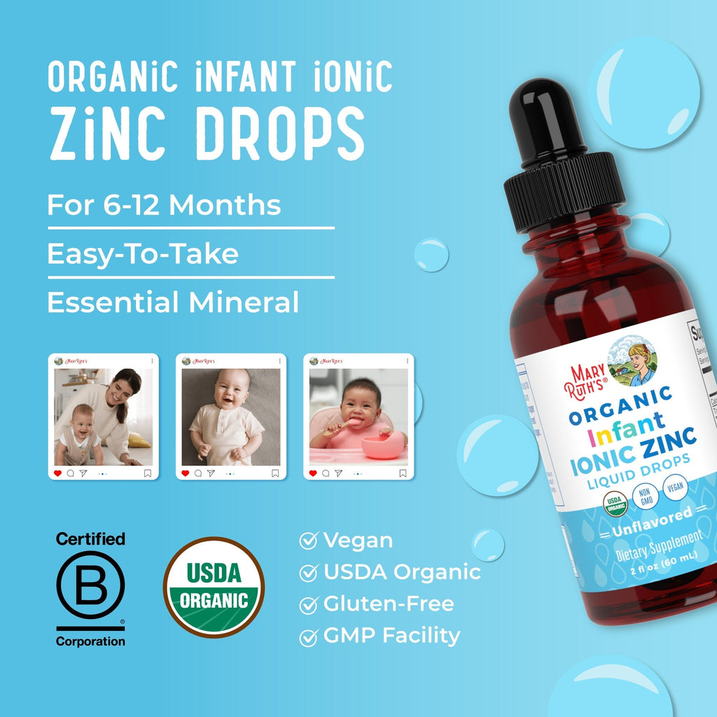 Organic Infant Liquid Zinc 8