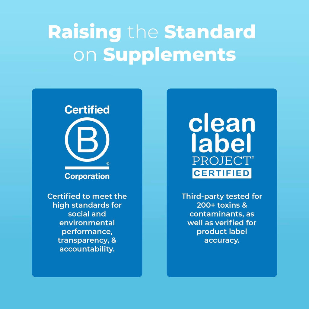 Organic Toddler Ionic Zinc Liquid Drops B Corp Clean Label Project Certified