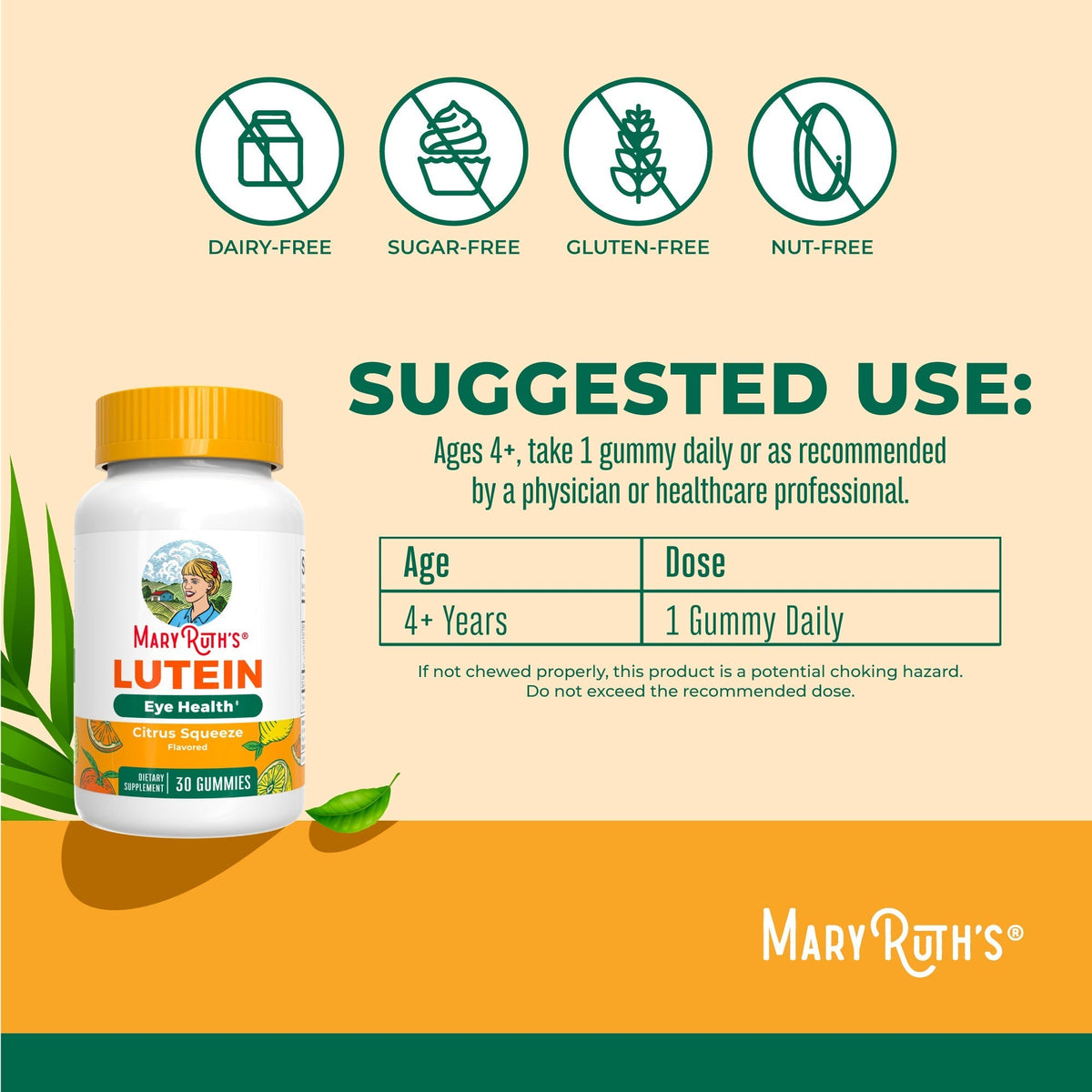 Lutein Gummies Suggested Use