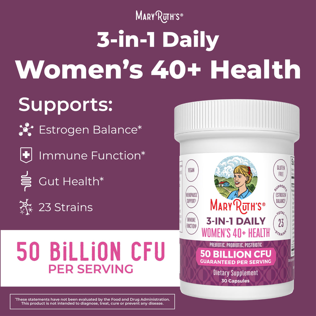 3-in-1 Women's 40+ Daily Health Capsules 8