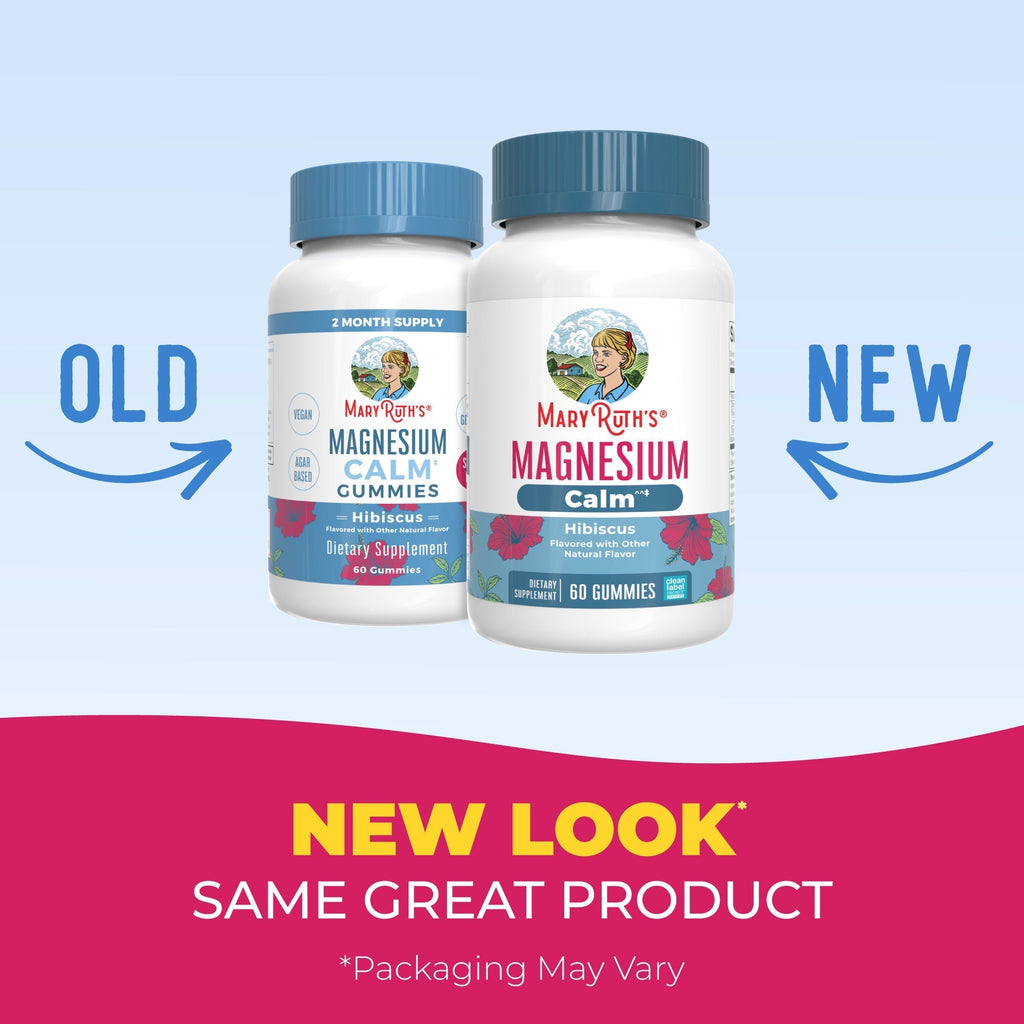Magnesium Calm Gummies Hibiscus 60ct New Look