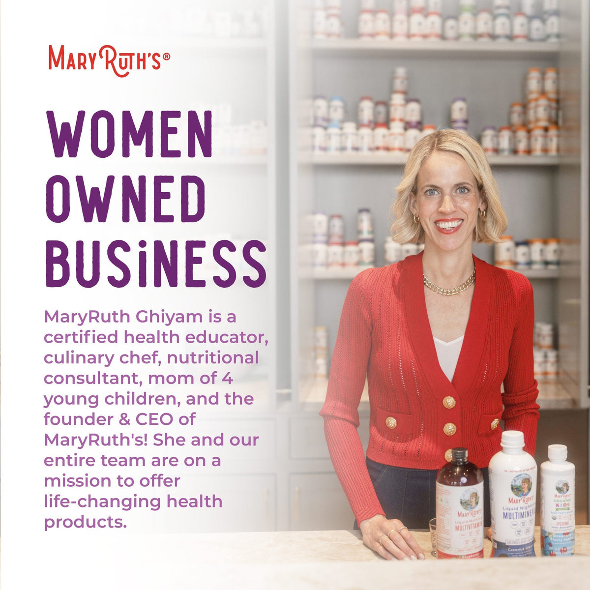 Organic Kids Elderberry Liquid Drops Women Owned
