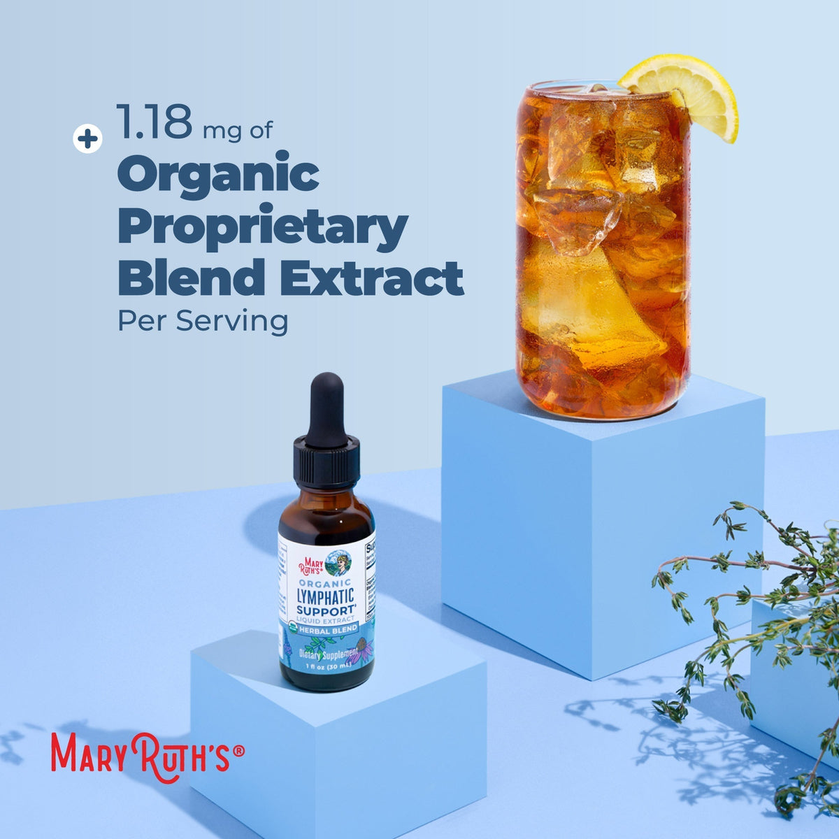 Organic Lymphatic Support Herbal Blend 1oz Unflavored – Ingredients 2