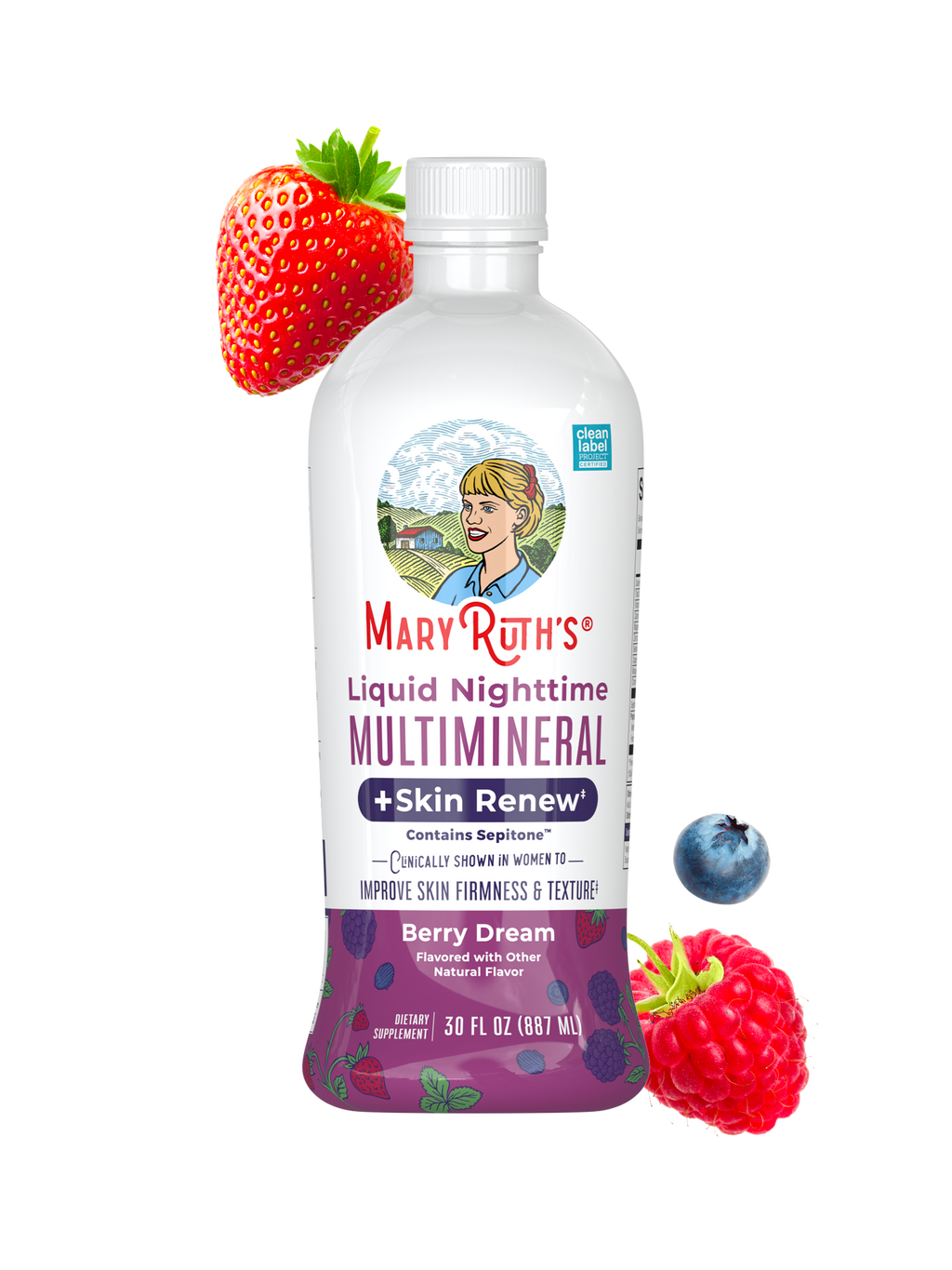 Liquid Nighttime Multimineral Skin Renew Berry Dream 15oz