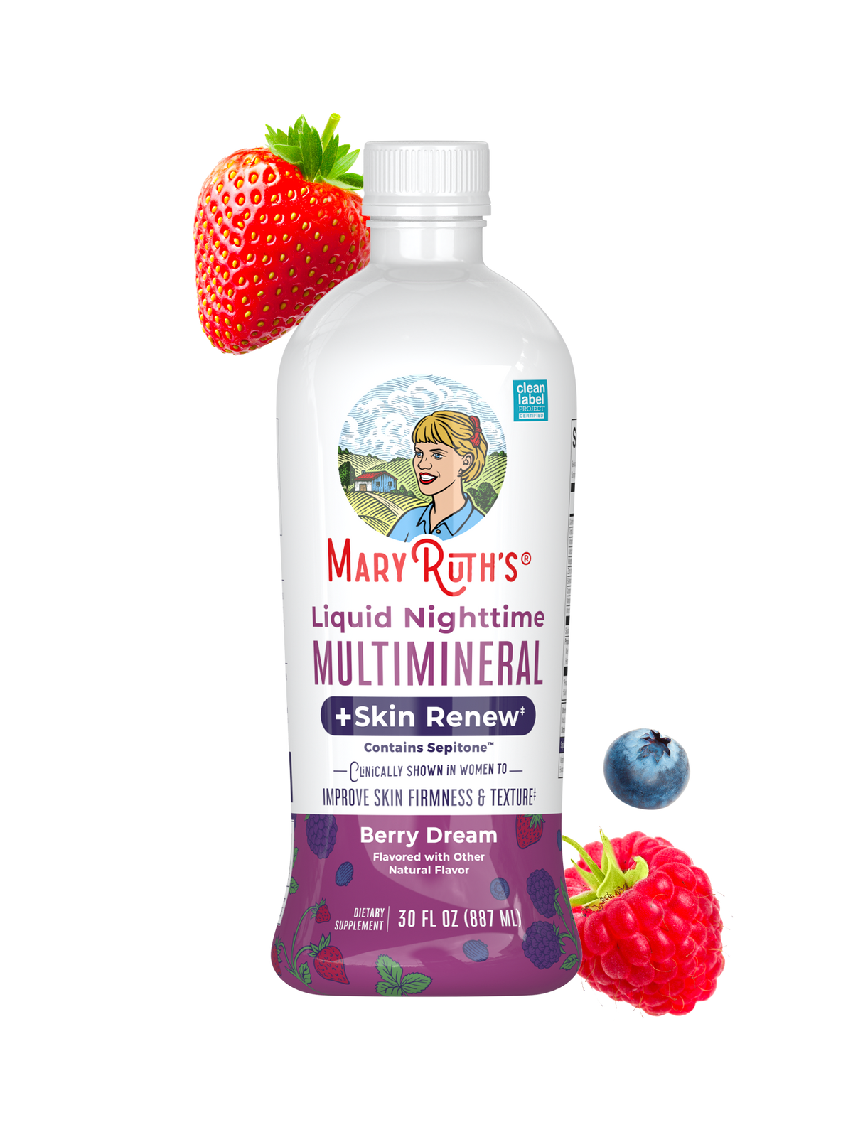 Liquid Nighttime Multimineral Skin Renew Berry Dream 15oz