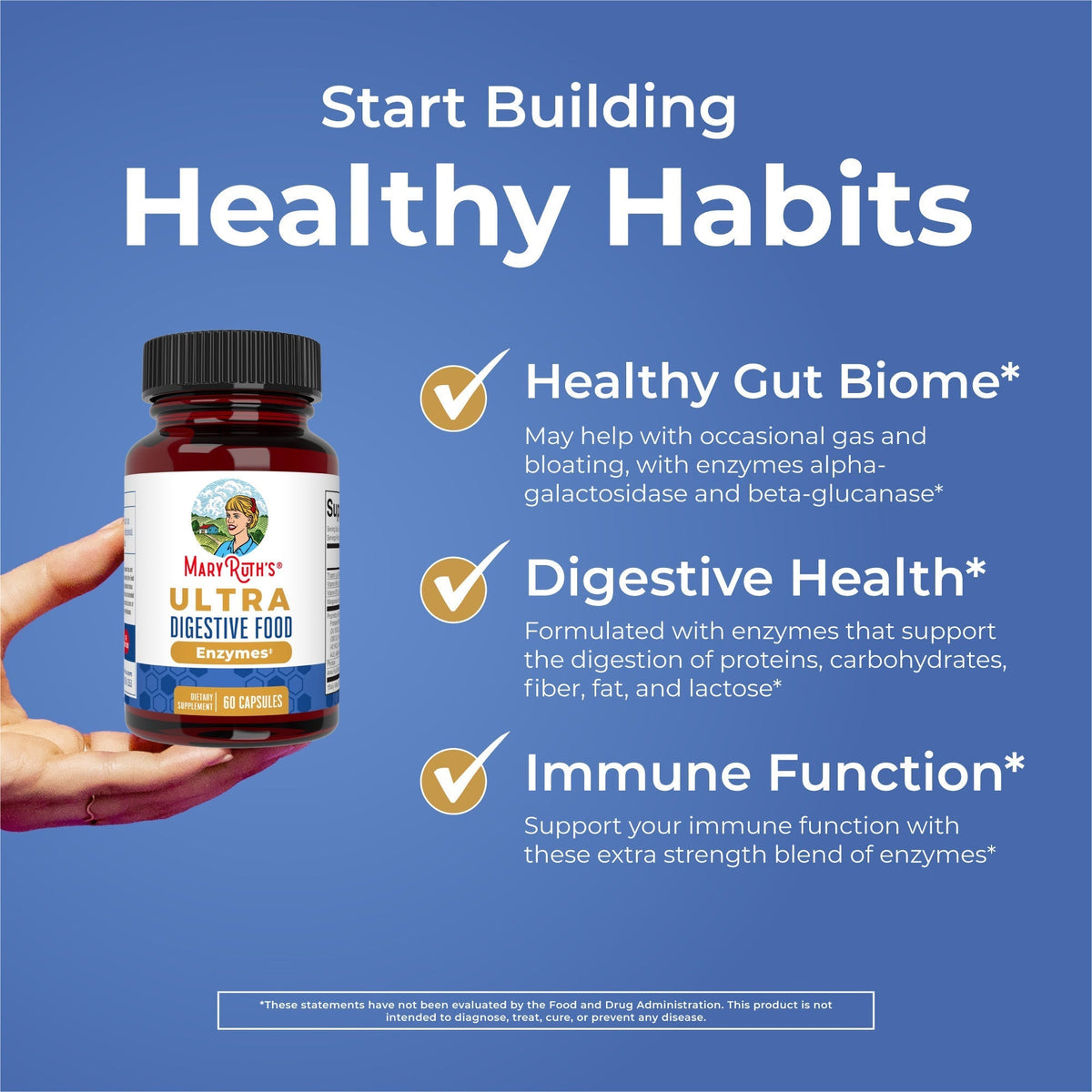 Ultra Digestive Food Enzymes 60 Capsules Healthy Habits
