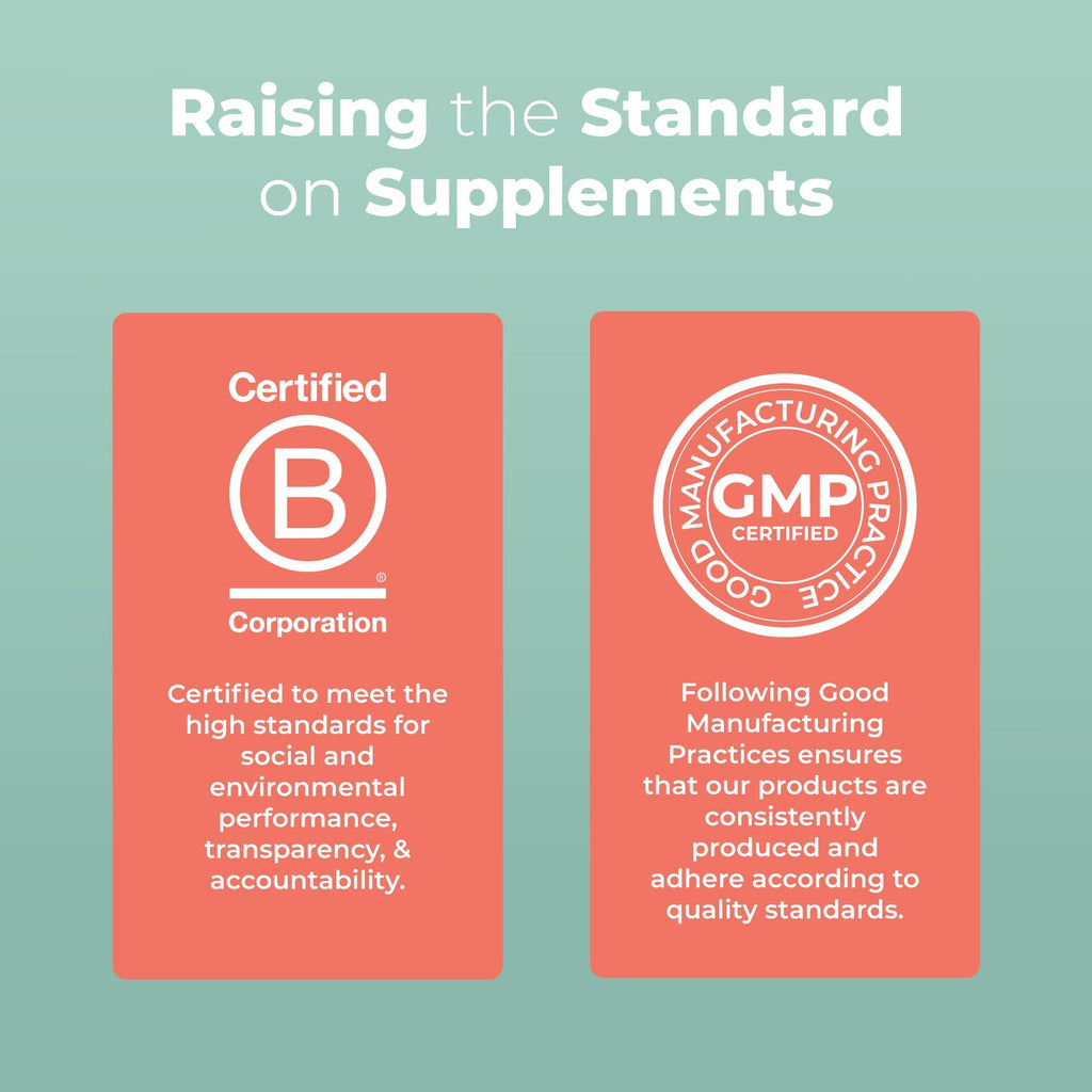 Organic Toddler Multivitamin + Postbiotics Gummies B Corp Clean Label Project Certified