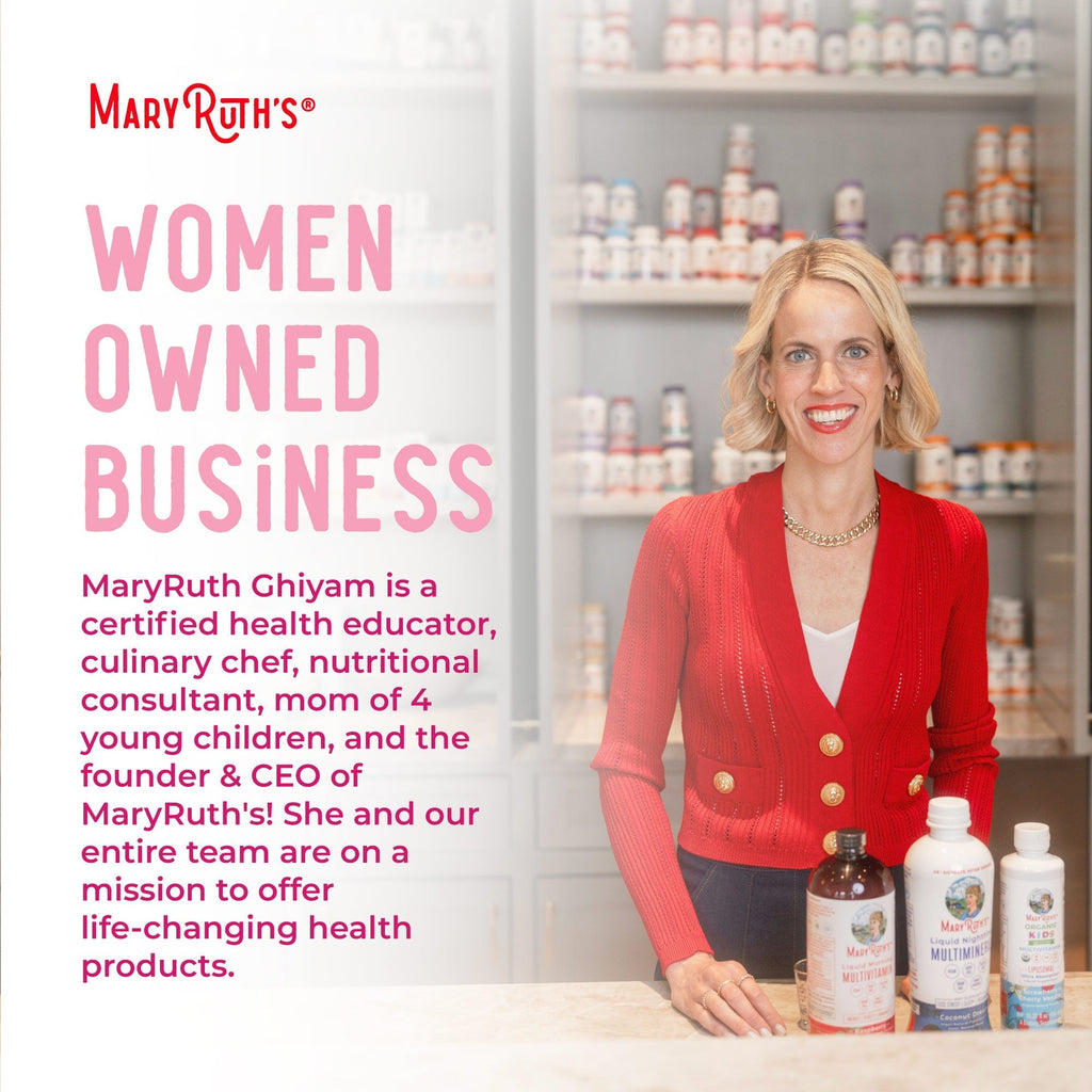 Women’s Organic Multivitamin Liposomal Pouches (Vanilla Peach) Women Owned