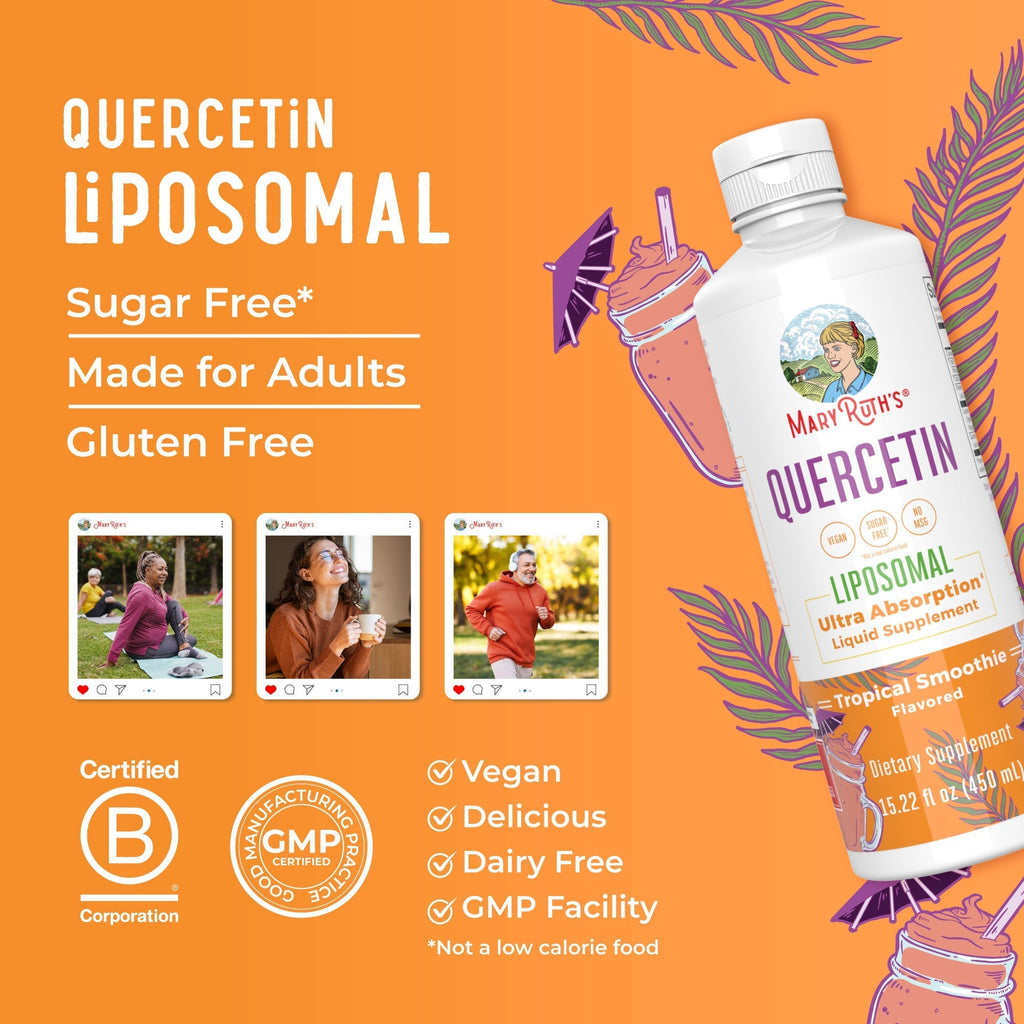 Quercetin Liposomal 15 oz Lifestyle Bottle