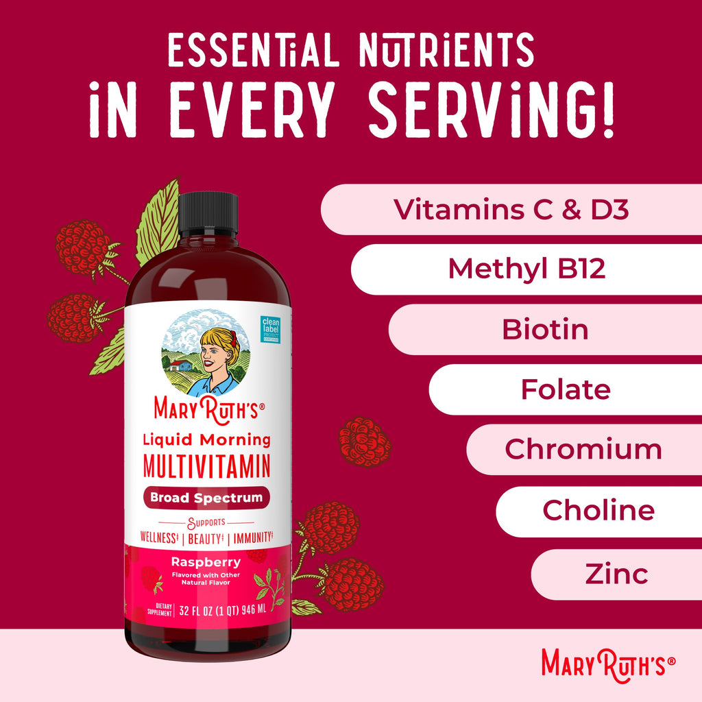 Liquid Morning Multivitamin 32oz Ingredients