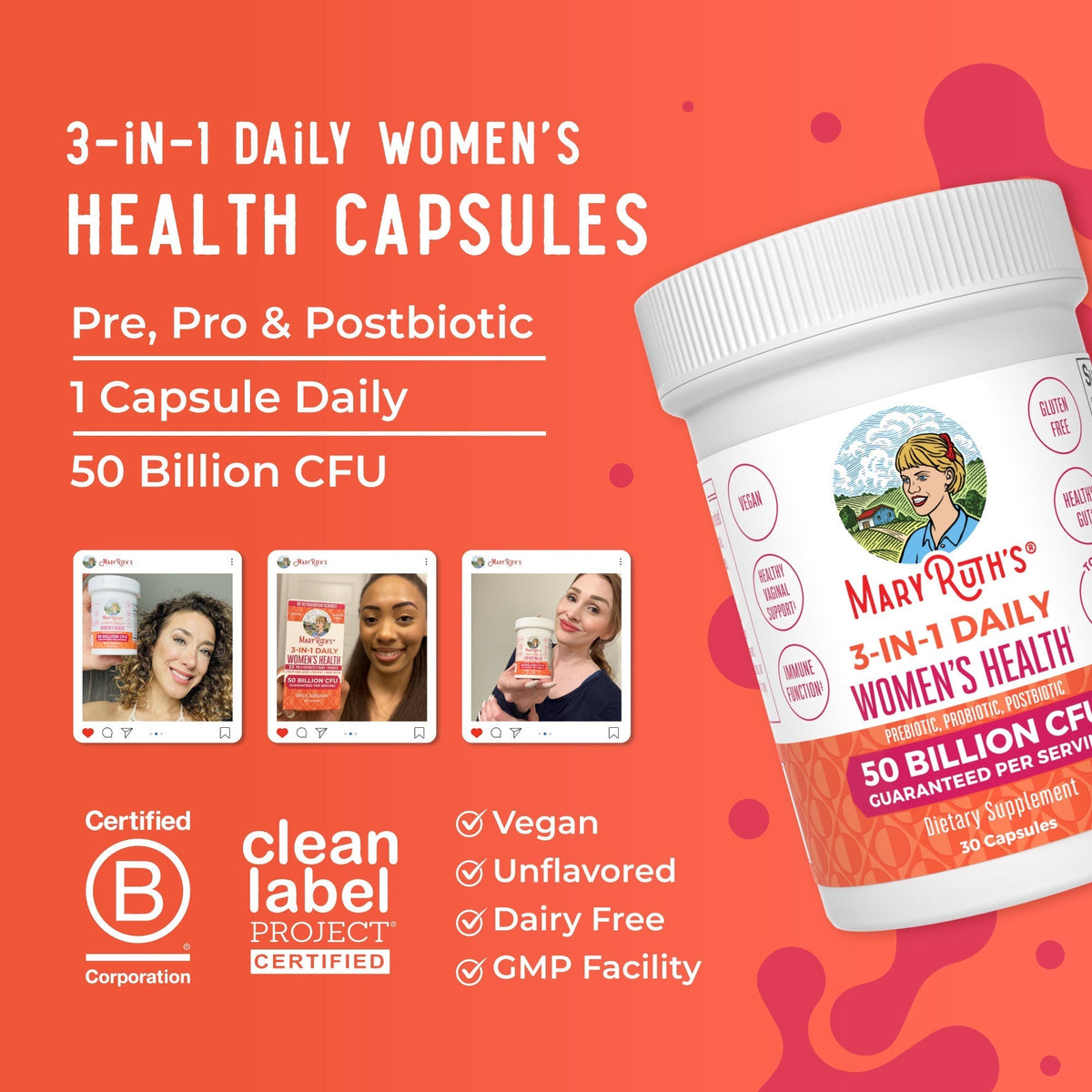 3-in-1 Daily Women's Health Capsules 8