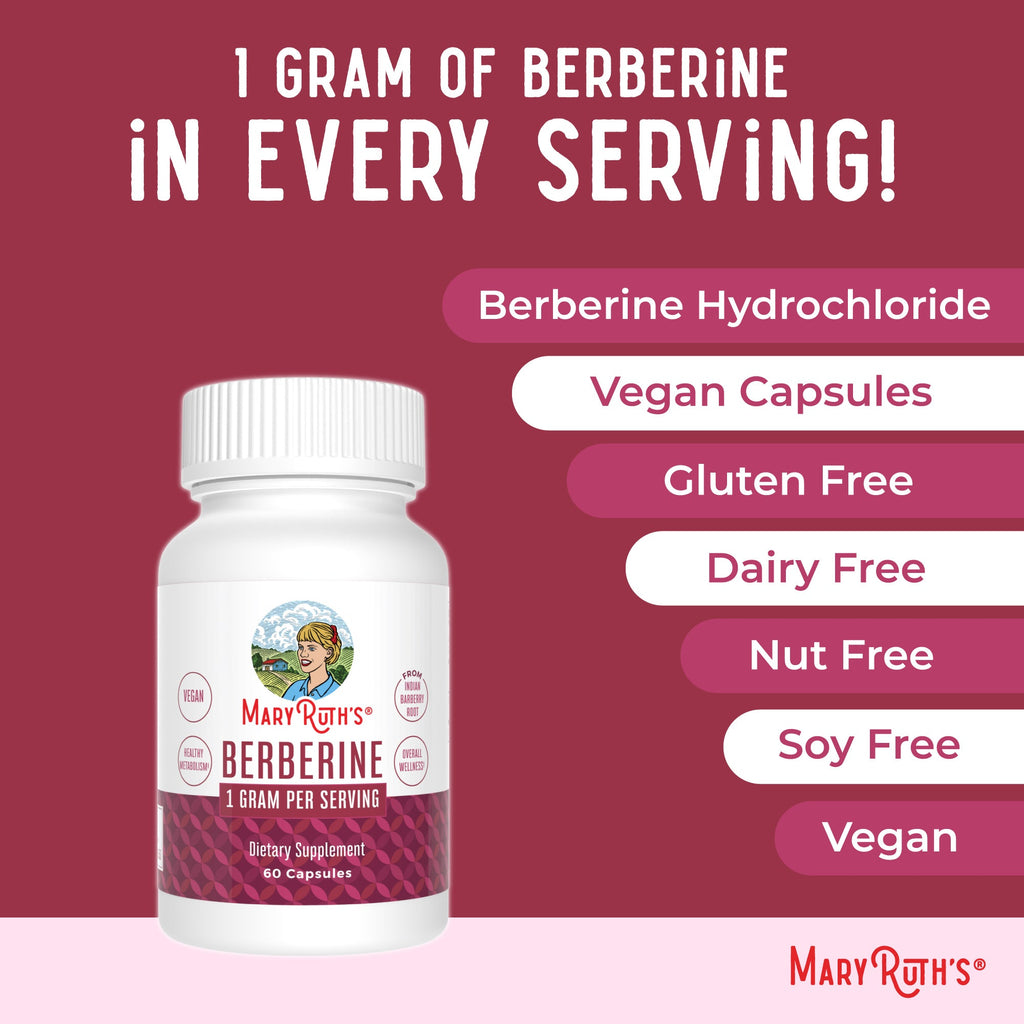 Berberine Capsules 60CT Ingredients