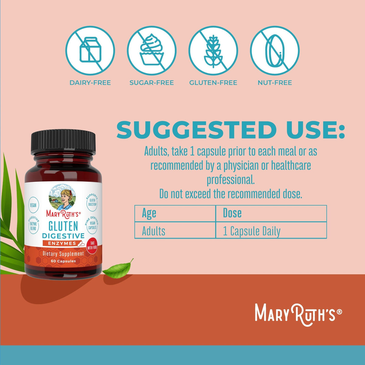 Gluten Digestive Enzymes Suggested Use