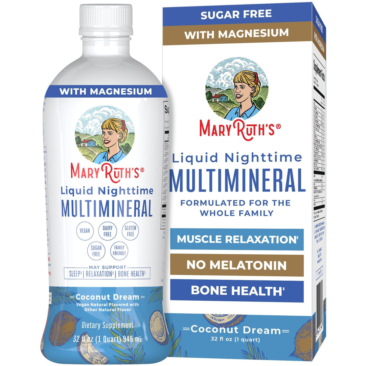 Liquid Nighttime Multimineral Coconut 32oz