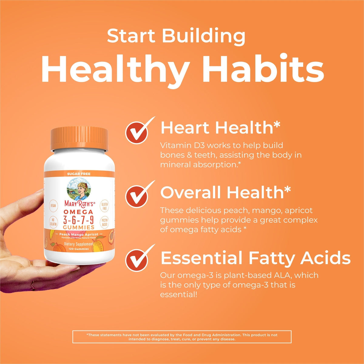 Omega 3-6-7-9 Gummies Healthy Habits