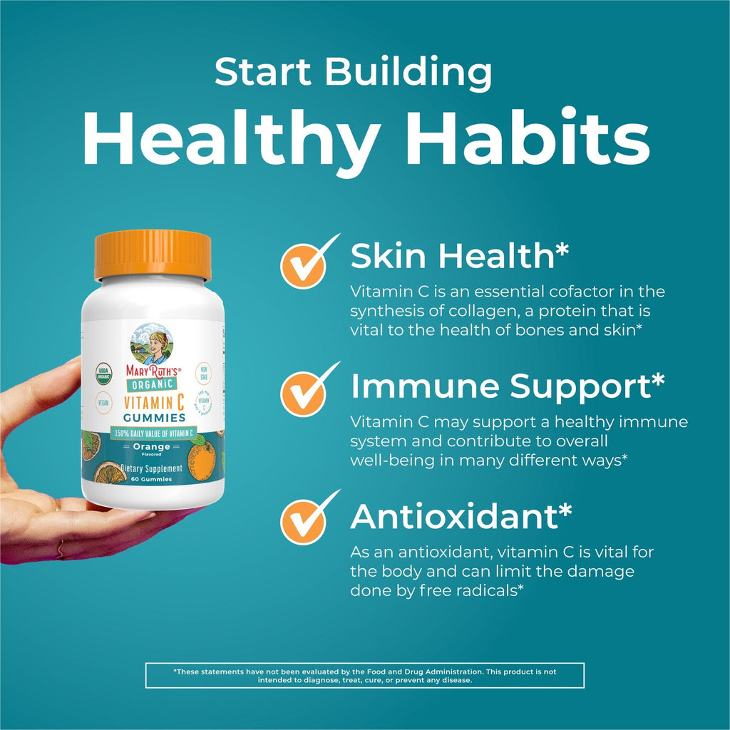 Organic Vitamin C Gummies Healthy Habits