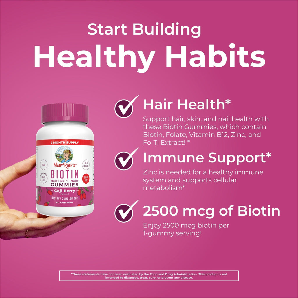 Biotin Gummies Healthy Habits