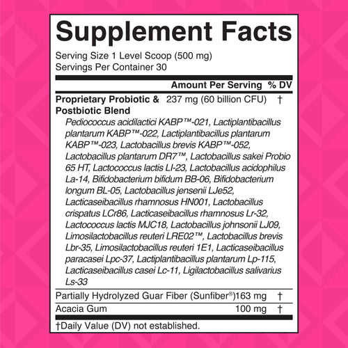 3-in-1 Menopause Support Powder Supplement Facts