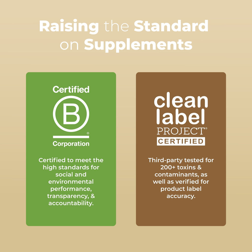 Organic Maca Root Liquid Drops B Corp Clean Label Project Certified