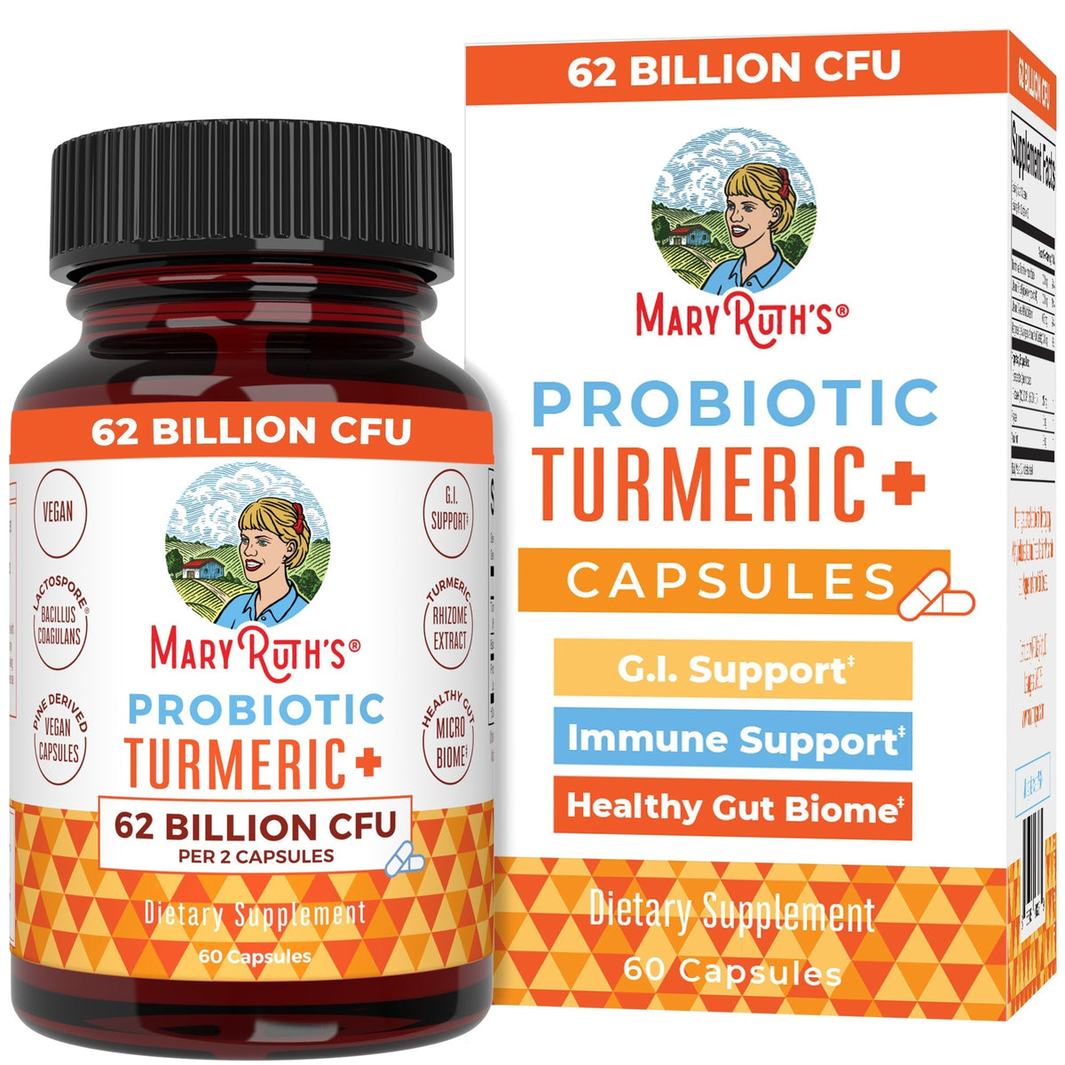 Probiotic Turmeric+ 60 Capsules