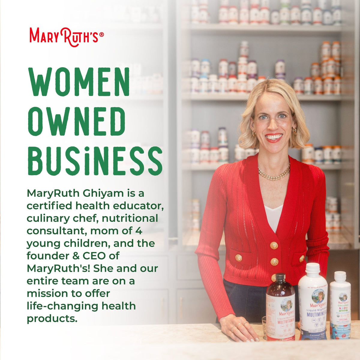 Iodine Liquid Drops Women Owned