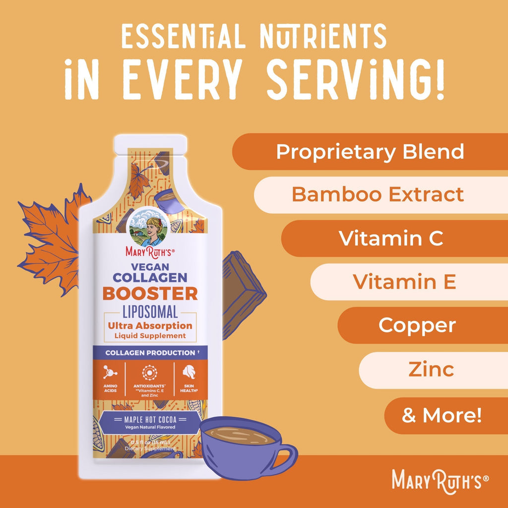 Vegan Collagen Booster Liposomal Pouches Ingredients