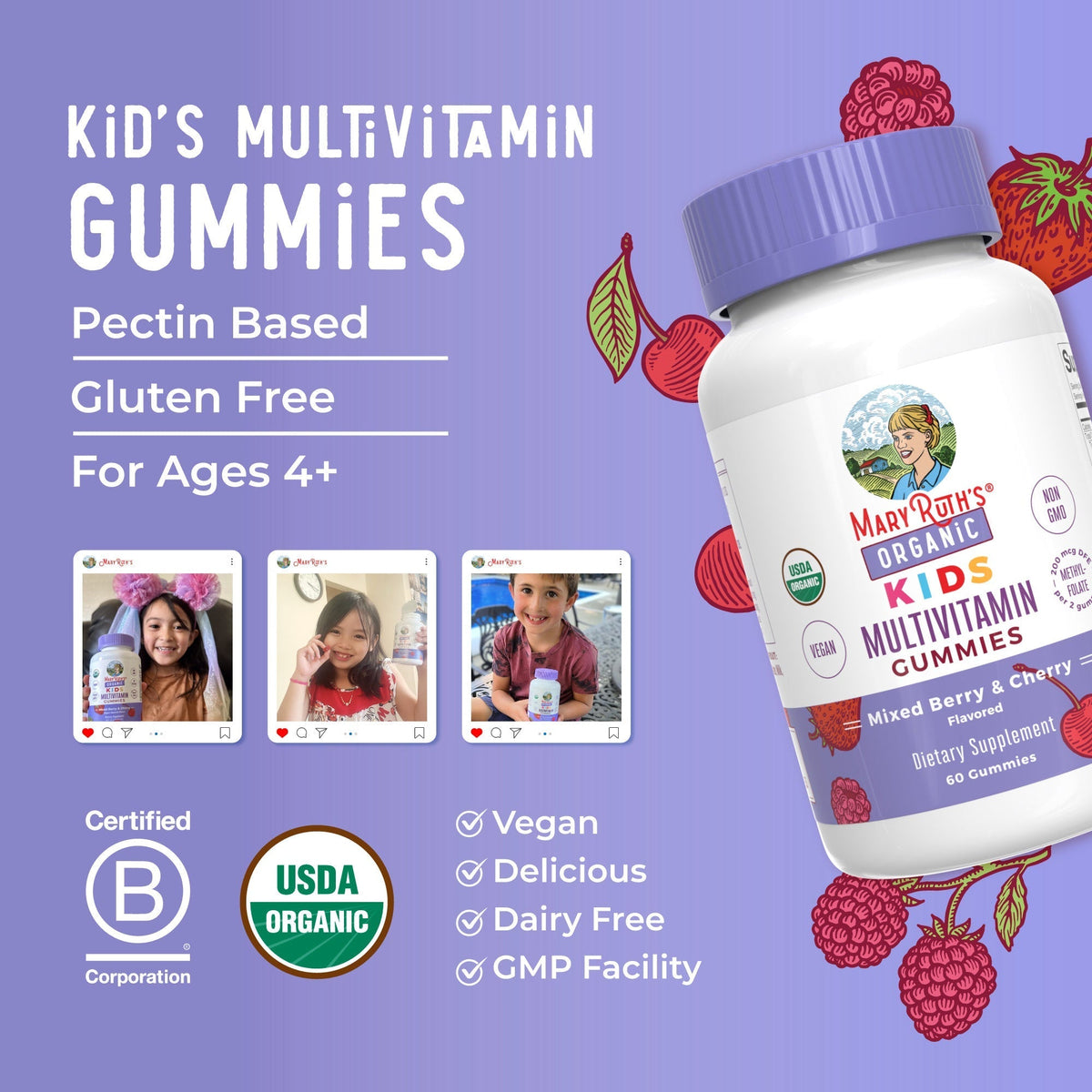 Organic Kids Multivitamin Gummies 8