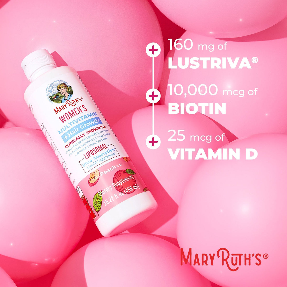 Women's Multivitamin + Hair Growth Liposomal