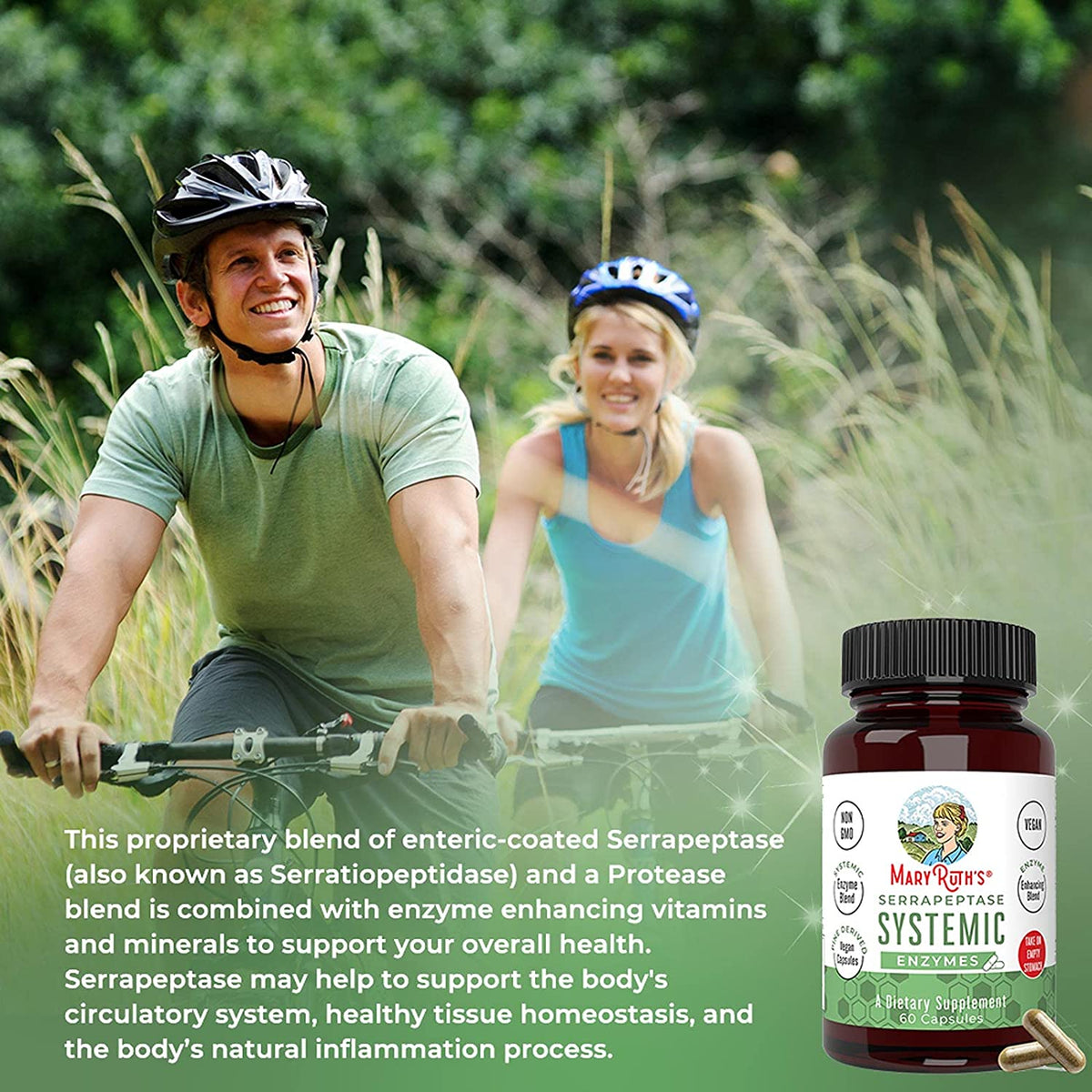 Serrapeptase Systemic Enzymes 60 Capsules Benefits 2